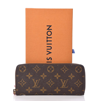 Louis Vuitton Monogram Clemence Wallet Hot Pink 8 of 8