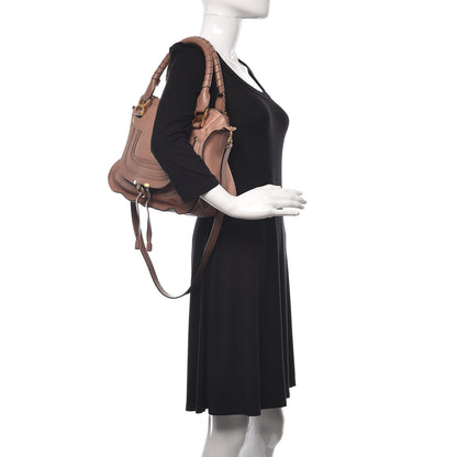 Chloe Calfskin Medium Marcie Satchel Nude 2 of 12