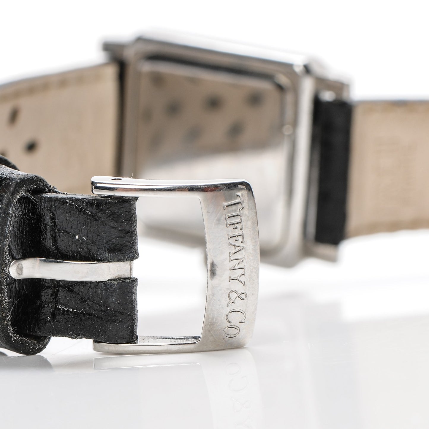 Stainless Steel Alligator 24mm Atlas Square Quartz Watch
