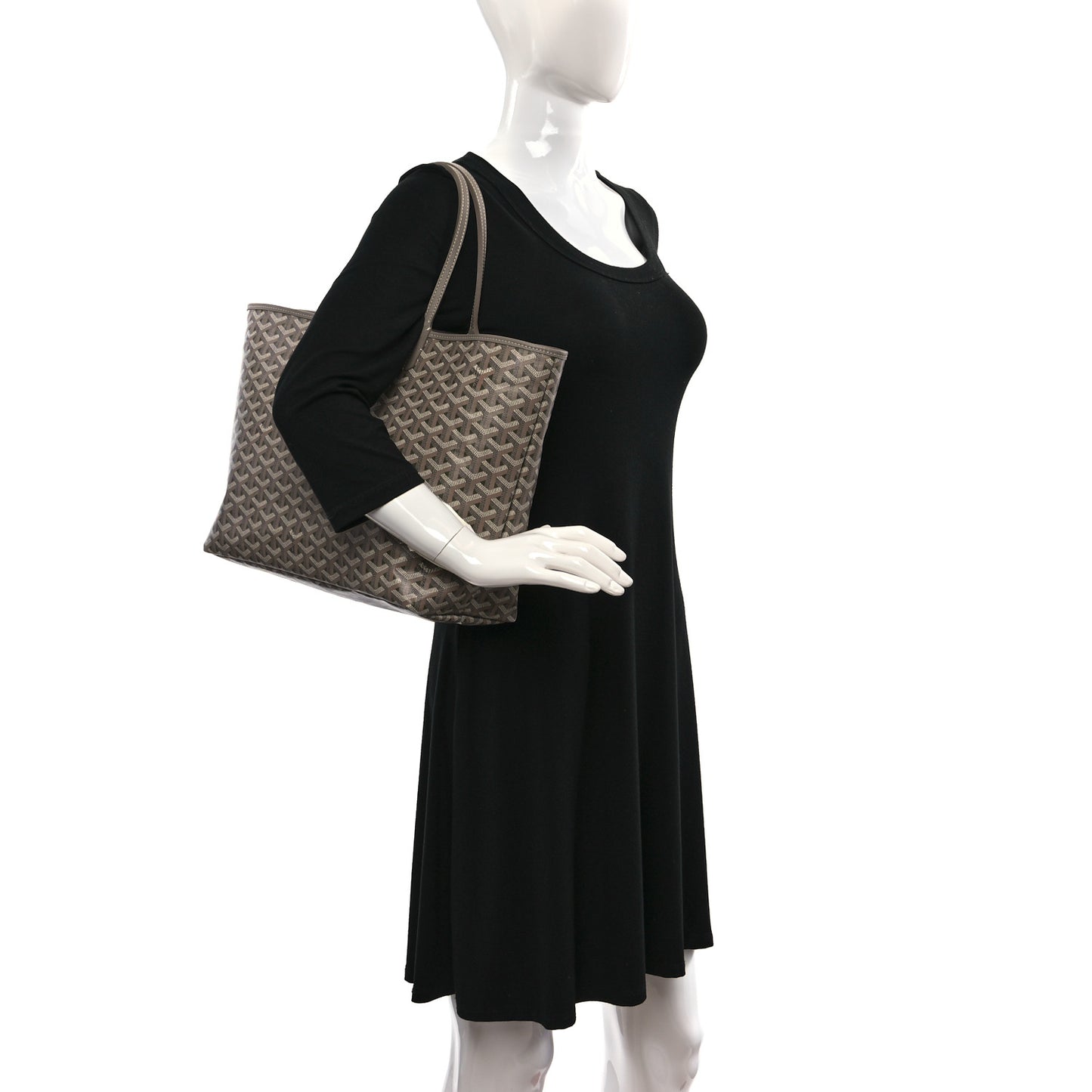 Goyardine Saint Louis Claire Voie PM Khaki