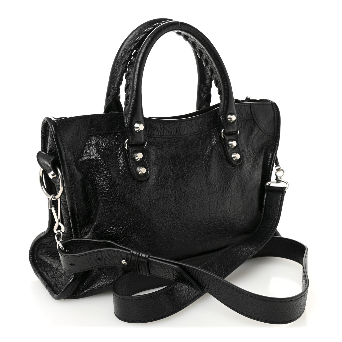 Agneau Arena Silver Hardware Small Le City Black