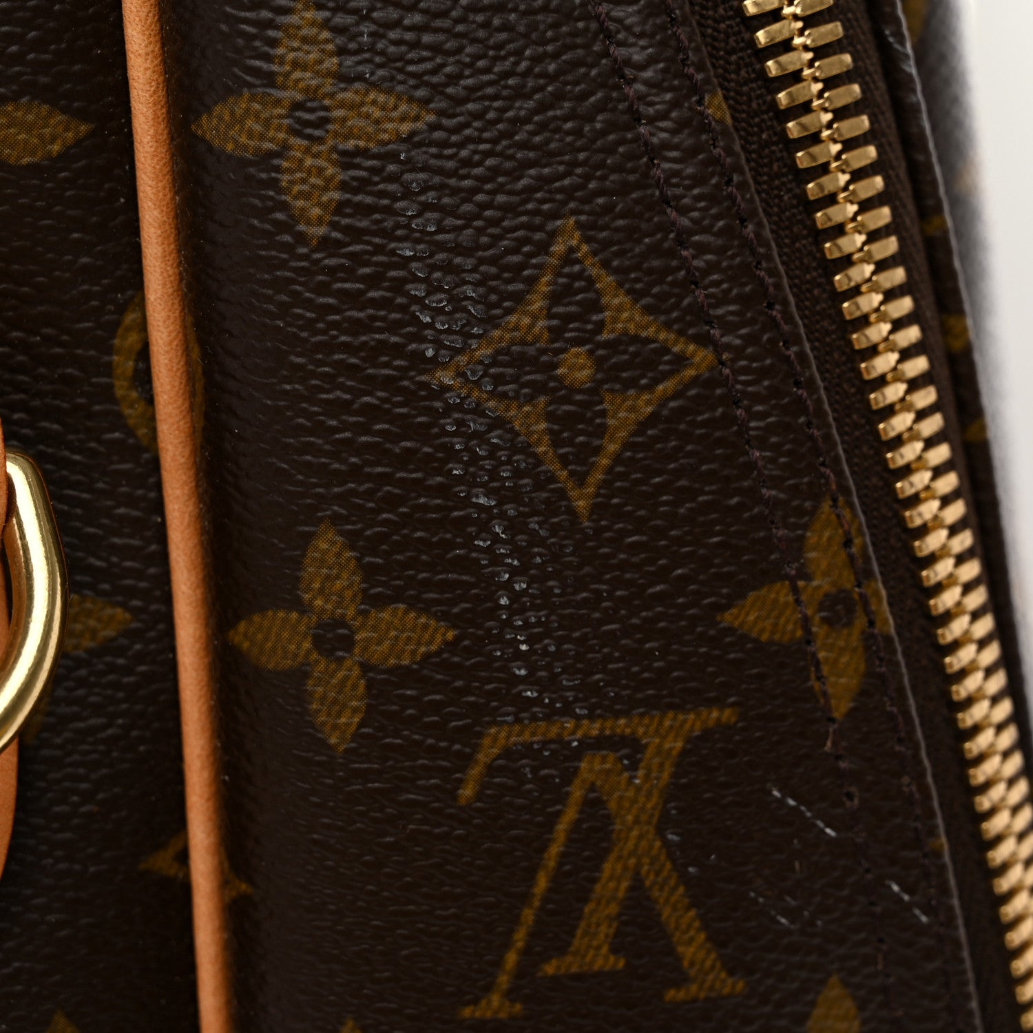 Louis Vuitton Monogram Alize 2 Compartment Luggage Travel Bag 36 of 39
