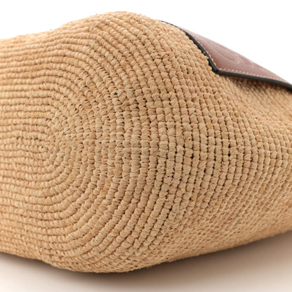 Loewe Raffia Paula's Ibiza Slit Tote Bag Natural Tan 10 of 11