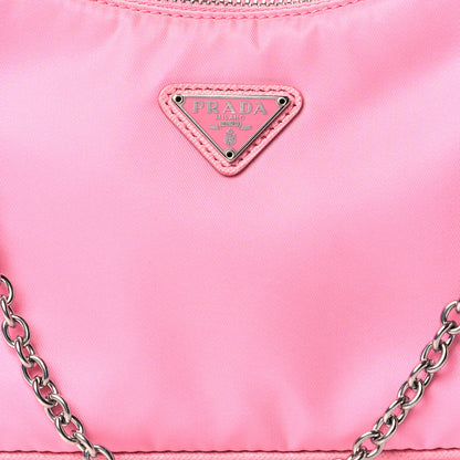 Prada Nylon Re-Edition 2005 Shoulder Bag Begonia 10 of 12
