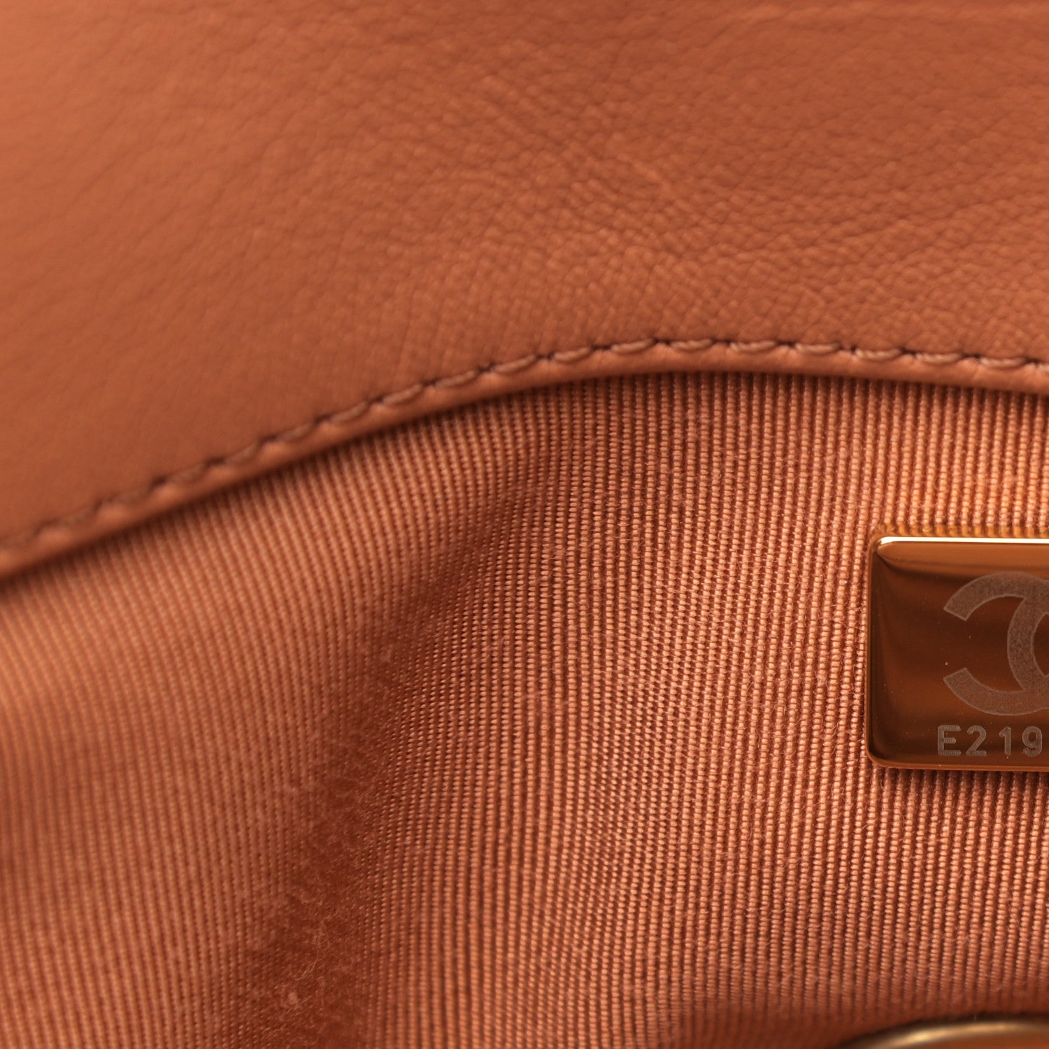 Chanel Lambskin Quilted Large Chanel 19 Flap Brown 7 of 11