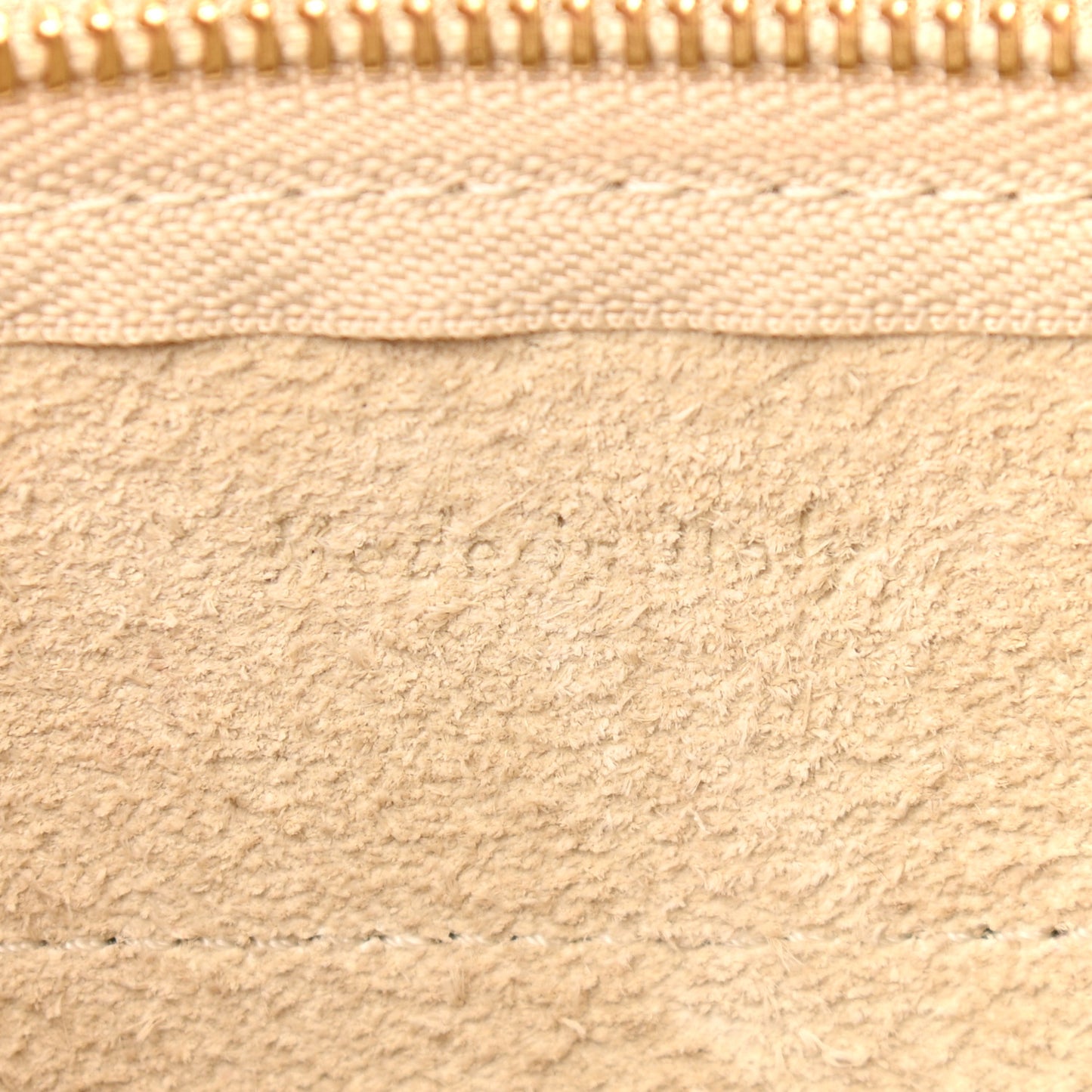 Grained Calfskin Nano Belt Bag Chalk