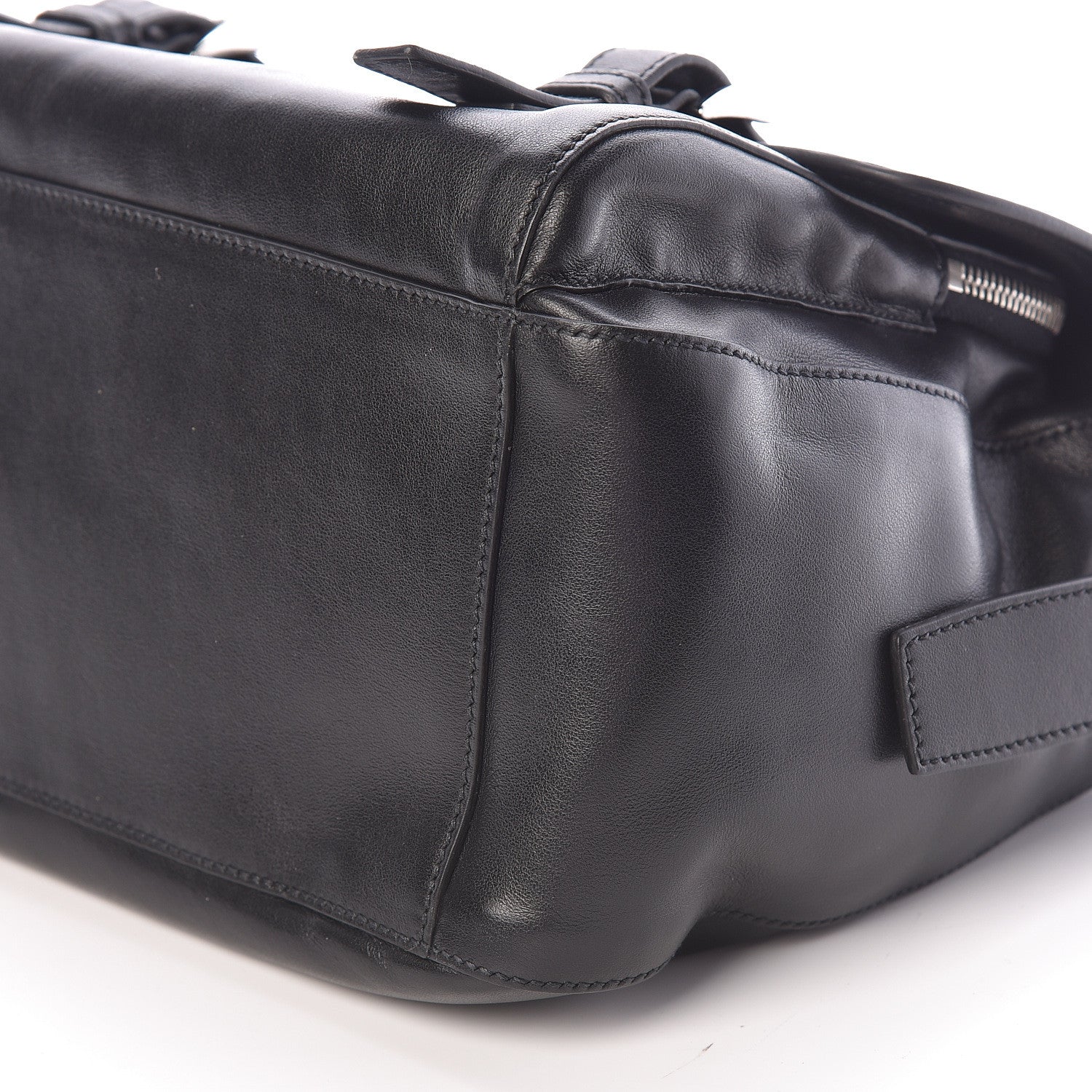Prada Soft Calf Messenger Bag Black 9 of 9