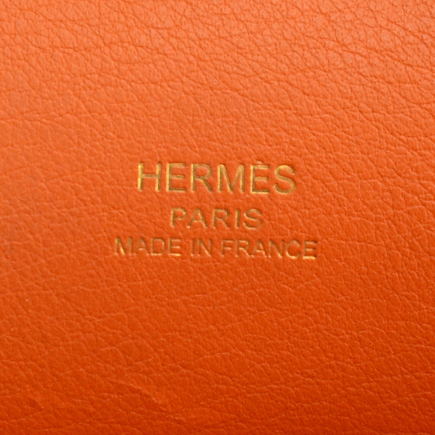 Hermes Swift Kelly Cut Clutch Pochette Orange 7 of 10
