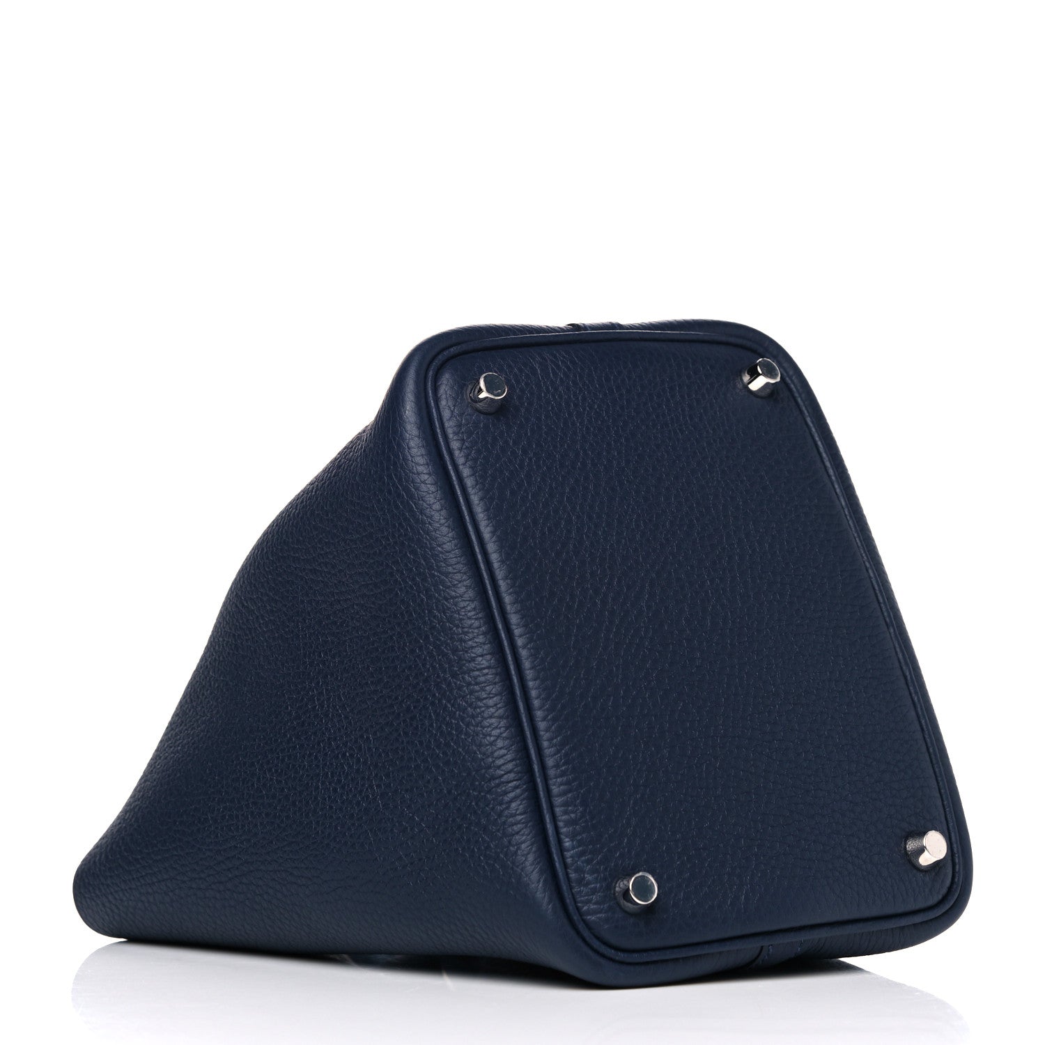 Hermes Taurillon Clemence Picotin Lock 18 PM Bleu Nuit 4 of 12