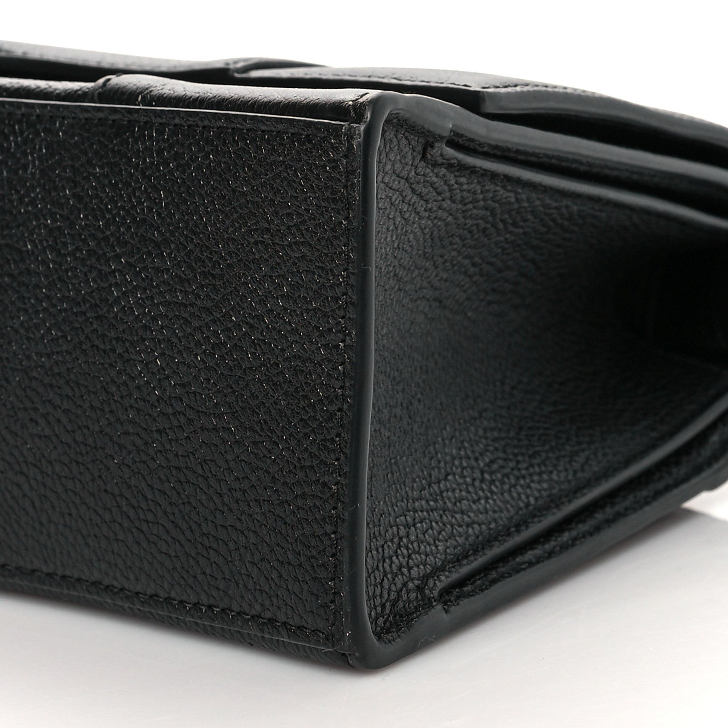 Balenciaga Grained Calfskin Small Hourglass Sling Shoulder Bag Black 9 of 10