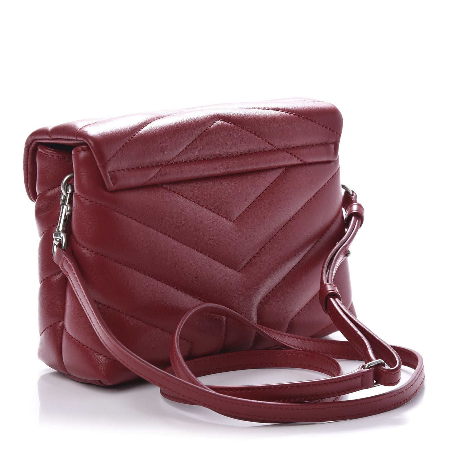 Calfskin Y Quilted Monogram Toy Loulou Crossbody Bag New Lipstick