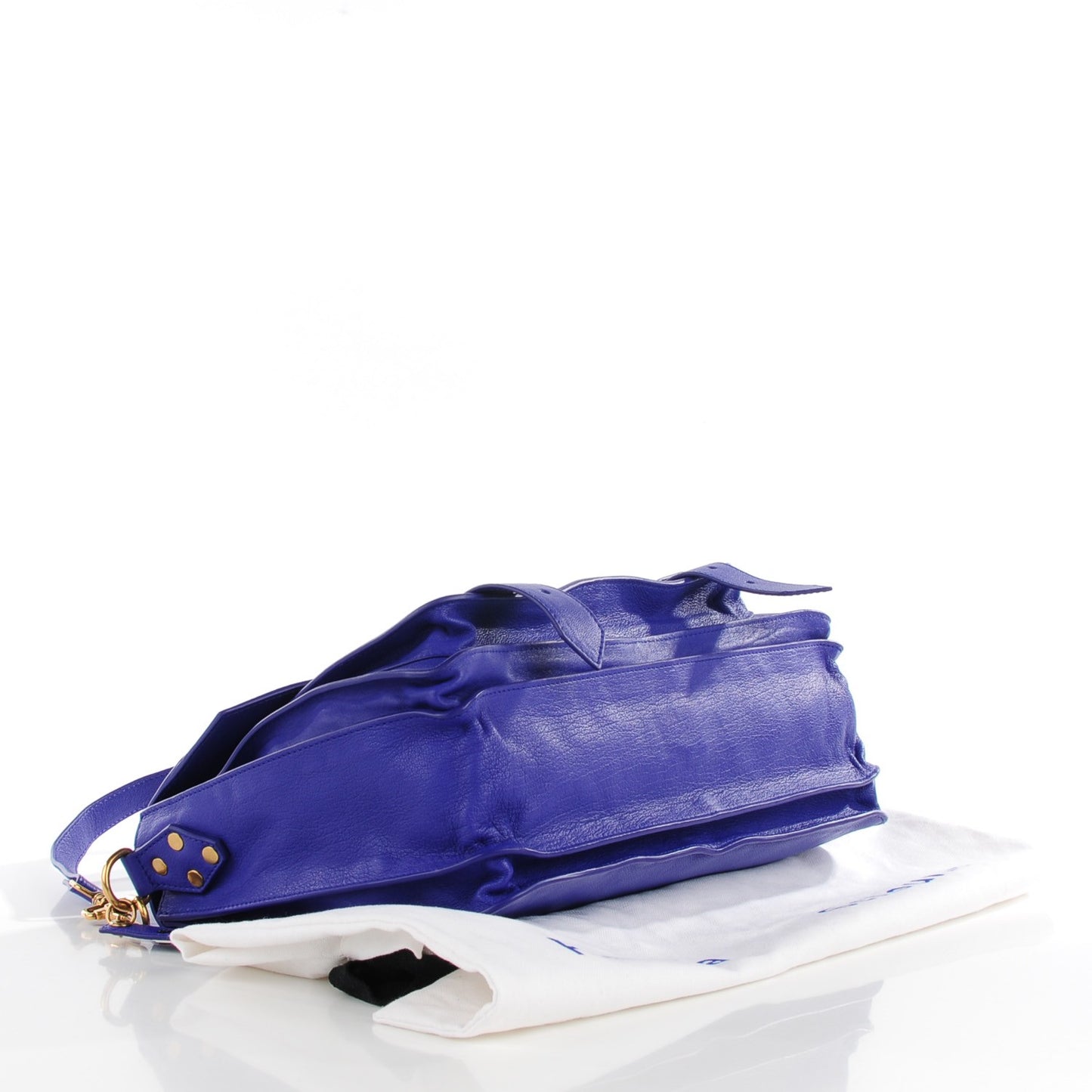 Lambskin Medium PS1 Satchel Purple Rain