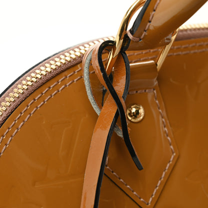 Louis Vuitton Vernis Alma BB Vert Olive 10 of 11