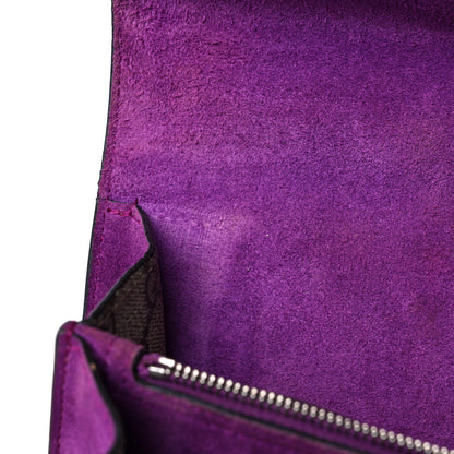 Gucci GG Supreme Monogram Embroidered Small Dionysus Shoulder Bag Purple 11 of 15