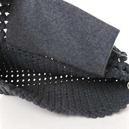 Fendi Wool Woven Baguette Grey 7 of 9
