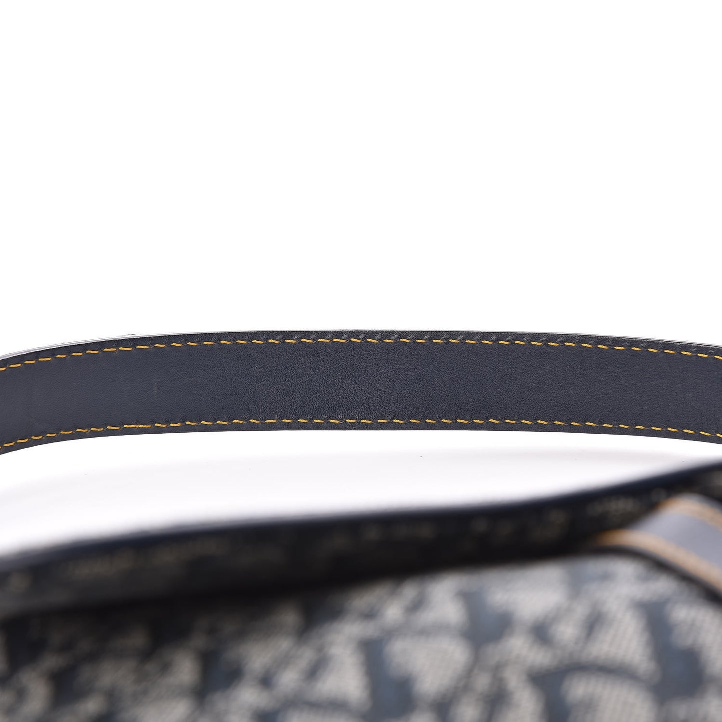 Monogram Saddle Bag Blue