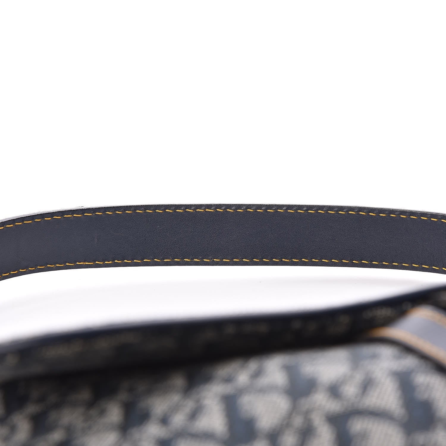 Christian Dior Monogram Saddle Bag Blue 8 of 10