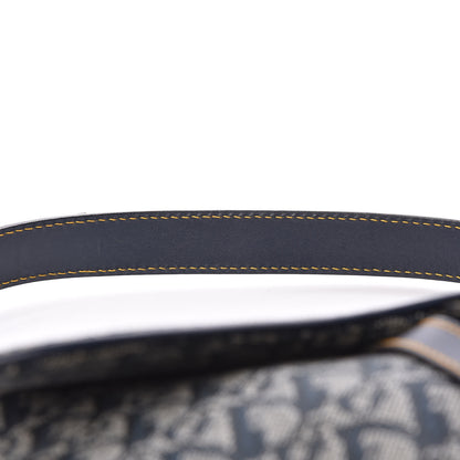 Christian Dior Monogram Saddle Bag Blue 8 of 10