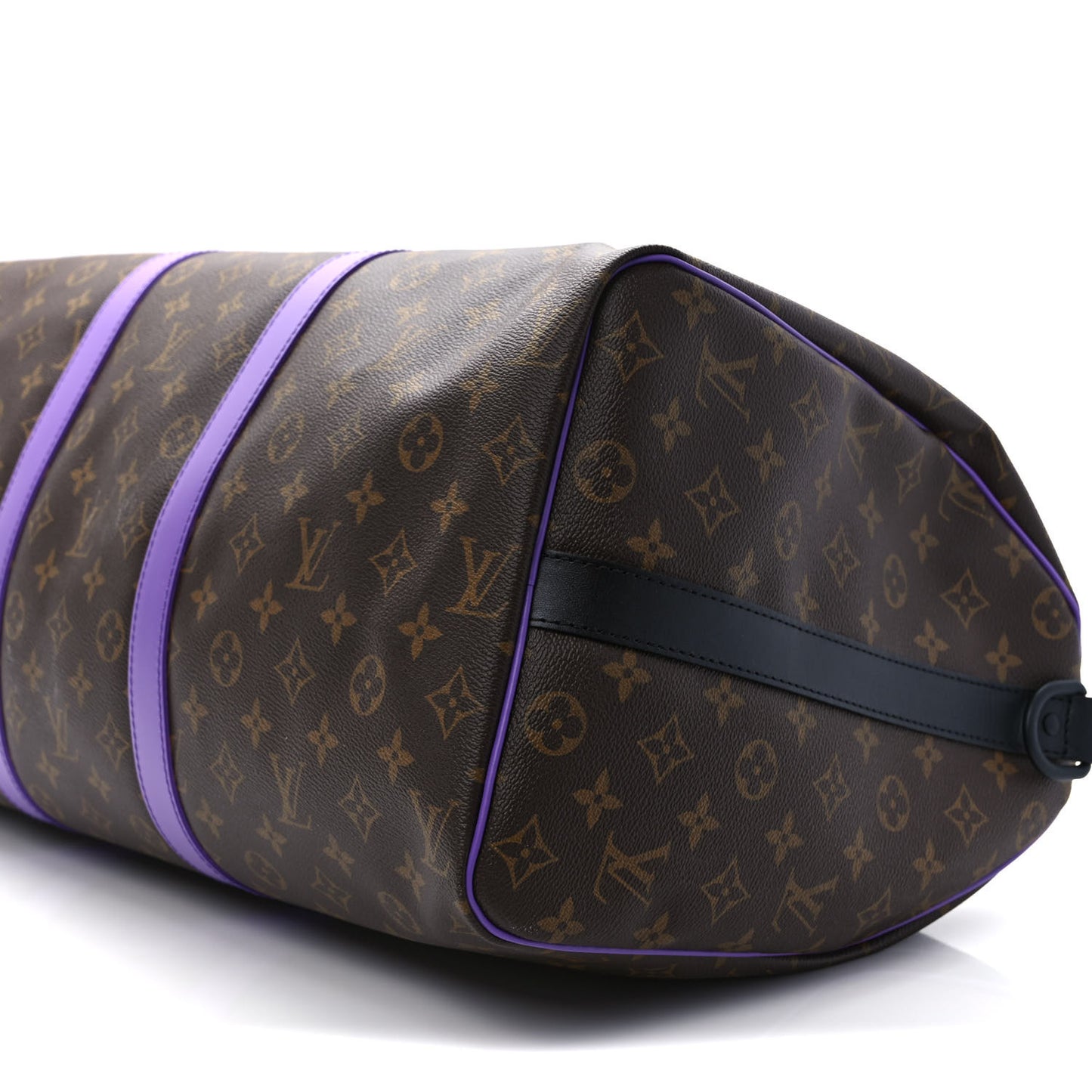 Monogram Macassar Keepall Bandouliere 50 Purple