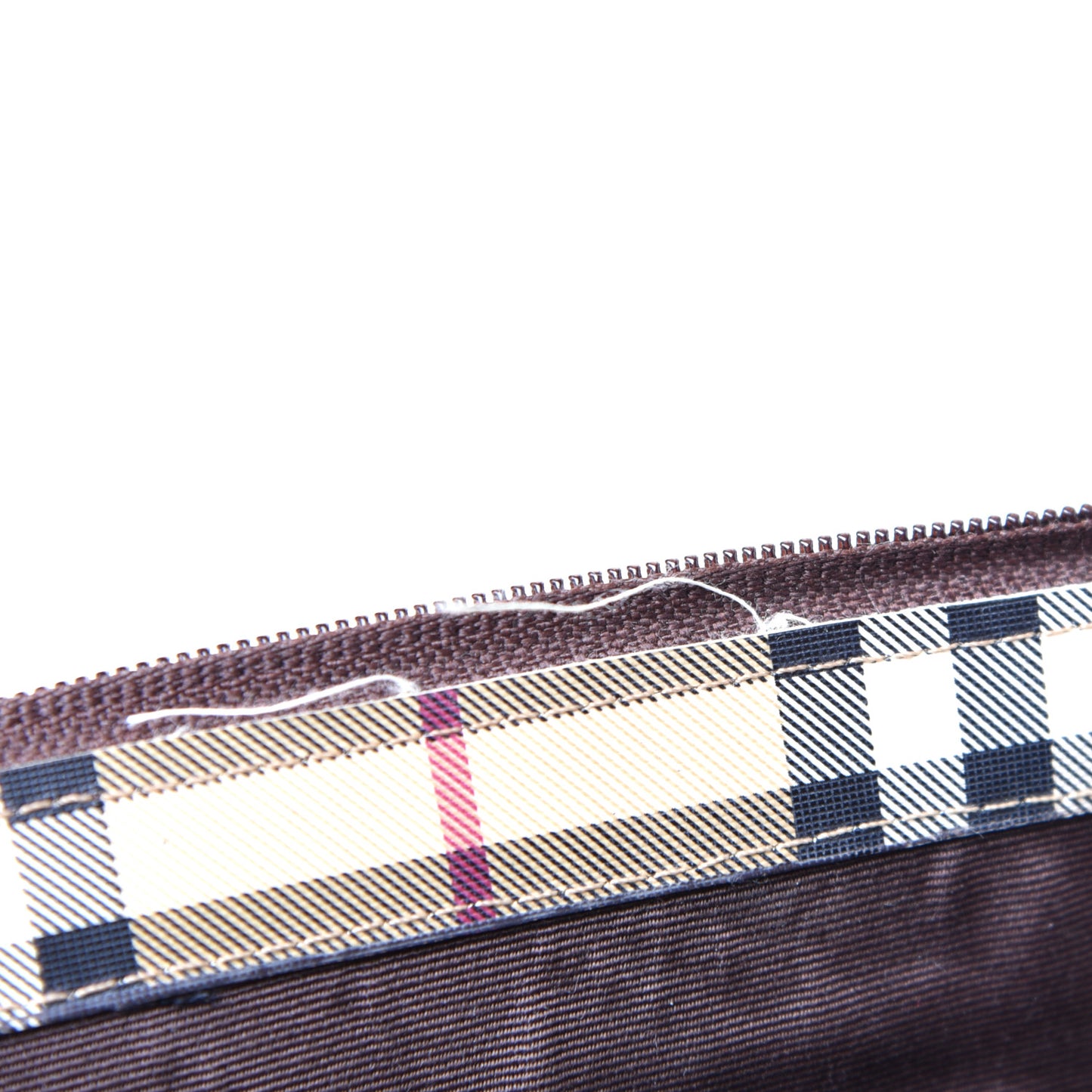 Nova Check Bag Chocolate