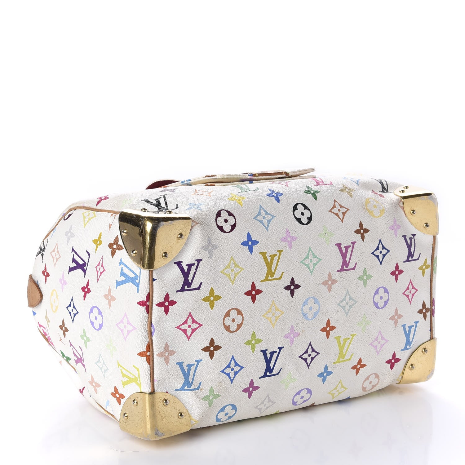 Louis Vuitton Monogram Multicolor Speedy 30 White 4 of 11