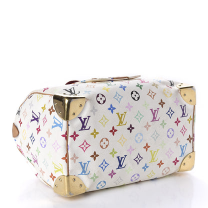 Louis Vuitton Monogram Multicolor Speedy 30 White 4 of 11