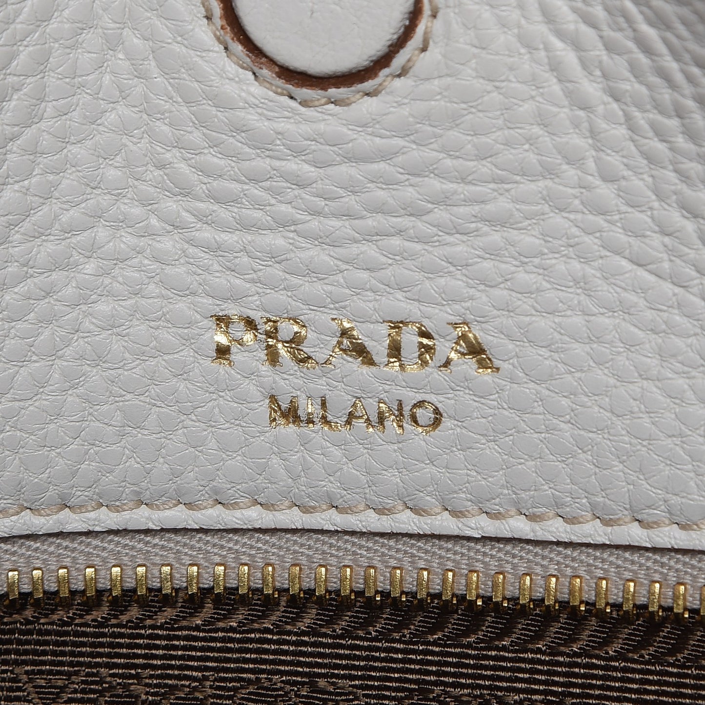 Vitello Daino Shopping Tote Talco