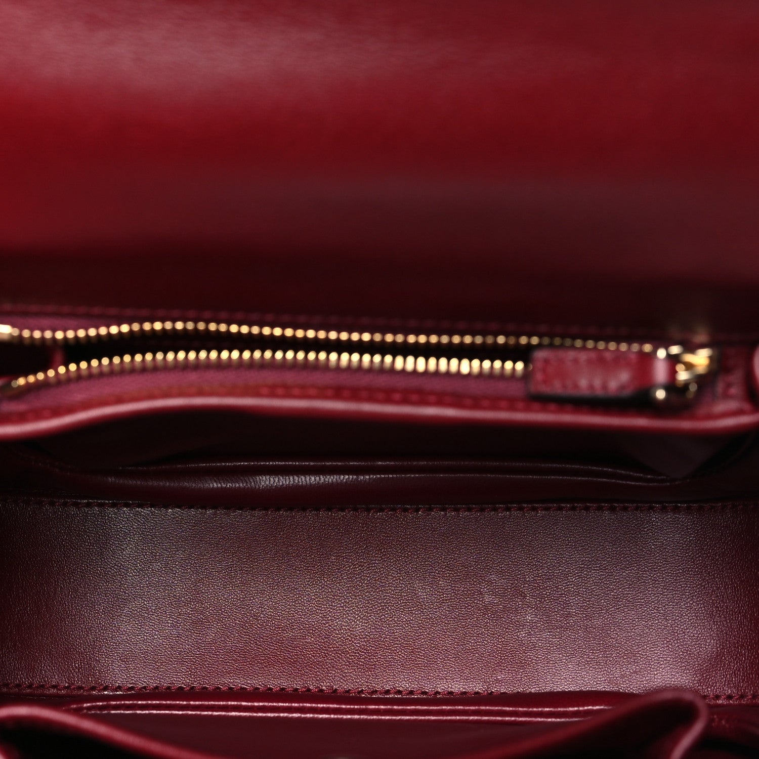 Gucci Boarded Dyana Lux Calfskin Web Monochrome Small Bamboo 1947 Top Handle Bag Rosso Ancora 6 of 12