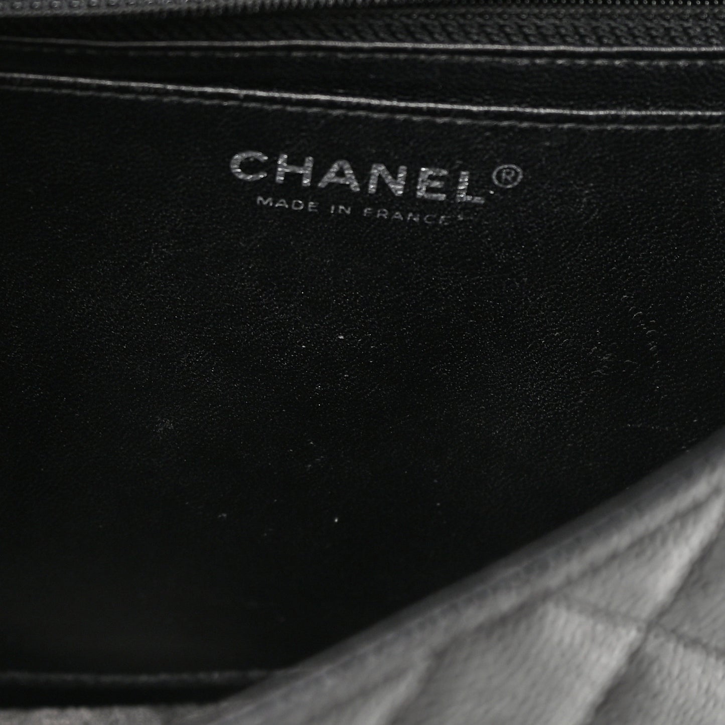 Caviar Quilted Jumbo Single Flap Black