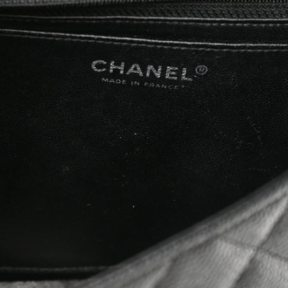 Chanel Caviar Quilted Jumbo Single Flap Black 12 of 16