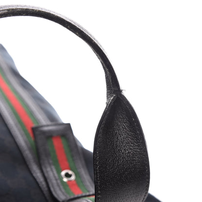 Gucci GG Monogram Web Handle Vertical Tote Bag Black 13 of 17