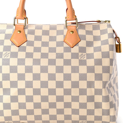 Louis Vuitton Damier Azur Speedy 30 10 of 10