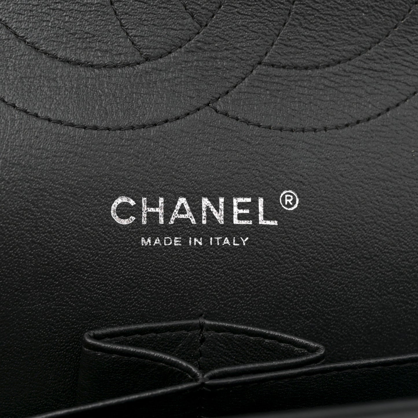 Lambskin Chevron Quilted Jumbo Double Flap So Black So Black