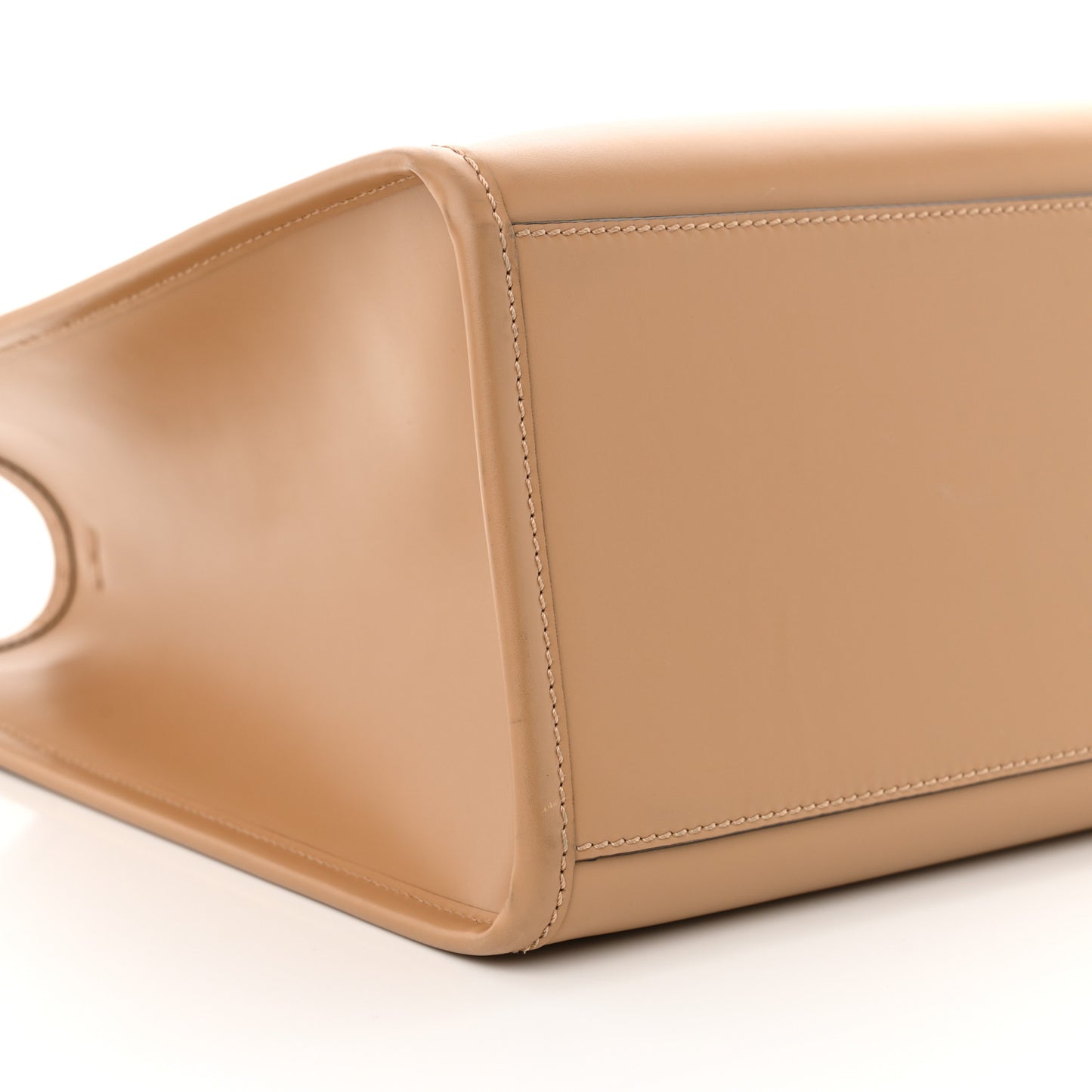 Vitello King Plexiglass Elaphe Python Print Logo Medium Fendi Sunshine Shopper Tote Miele Scuro Makeup