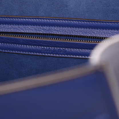 Celine Supple Calfskin Medium Phantom Luggage Indigo 6 of 7