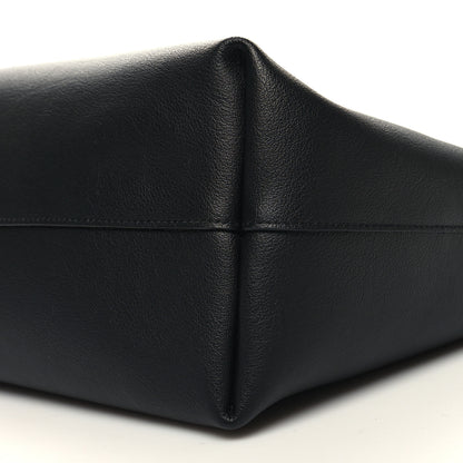 Saint Laurent Calfskin Large Shopping Tote Black 12 of 12
