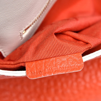 Burberry Signature Grain Medium Mildenhall Crossbody Bag Orange 8 of 12