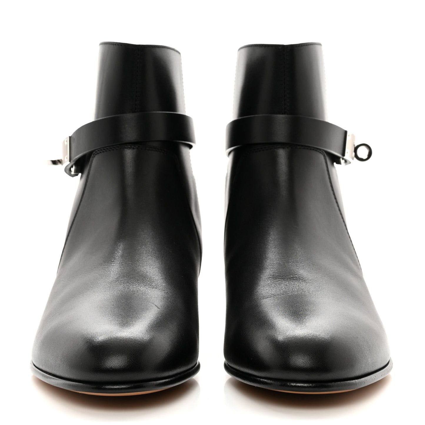 Calfskin Neo Low Boots 38 Black