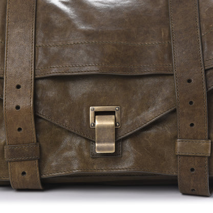 Proenza Schouler Lambskin Medium PS1 Satchel Military 22 of 22