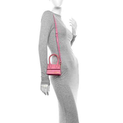 Jacquemus Nubuck Le Chiquito Moyen Pink 3 of 9