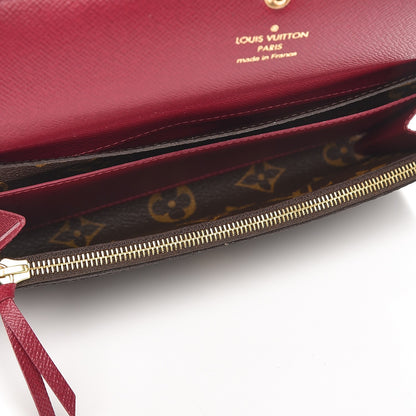 Louis Vuitton Monogram Emilie Wallet Fuchsia 5 of 7