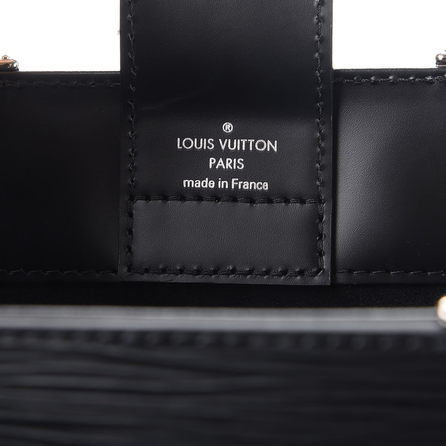 Louis Vuitton Epi Kleber PM Black 7 of 9