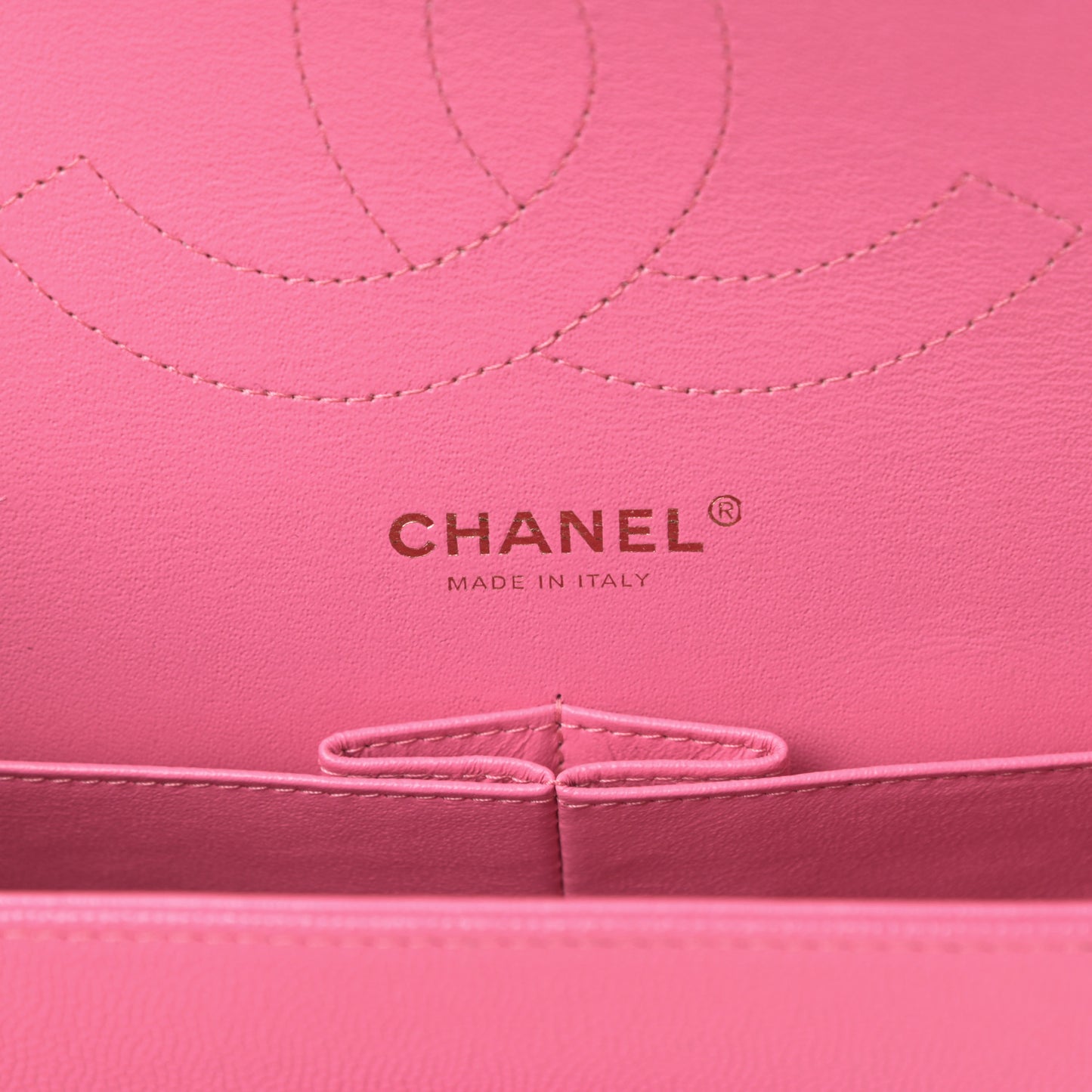 Caviar Quilted Jumbo Double Flap Pink