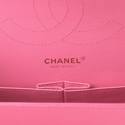 Chanel Caviar Quilted Jumbo Double Flap Pink 6 of 11