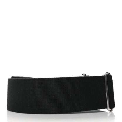 Hermes Toile Taurillon Clemence Shoulder Strap Black 2 of 6