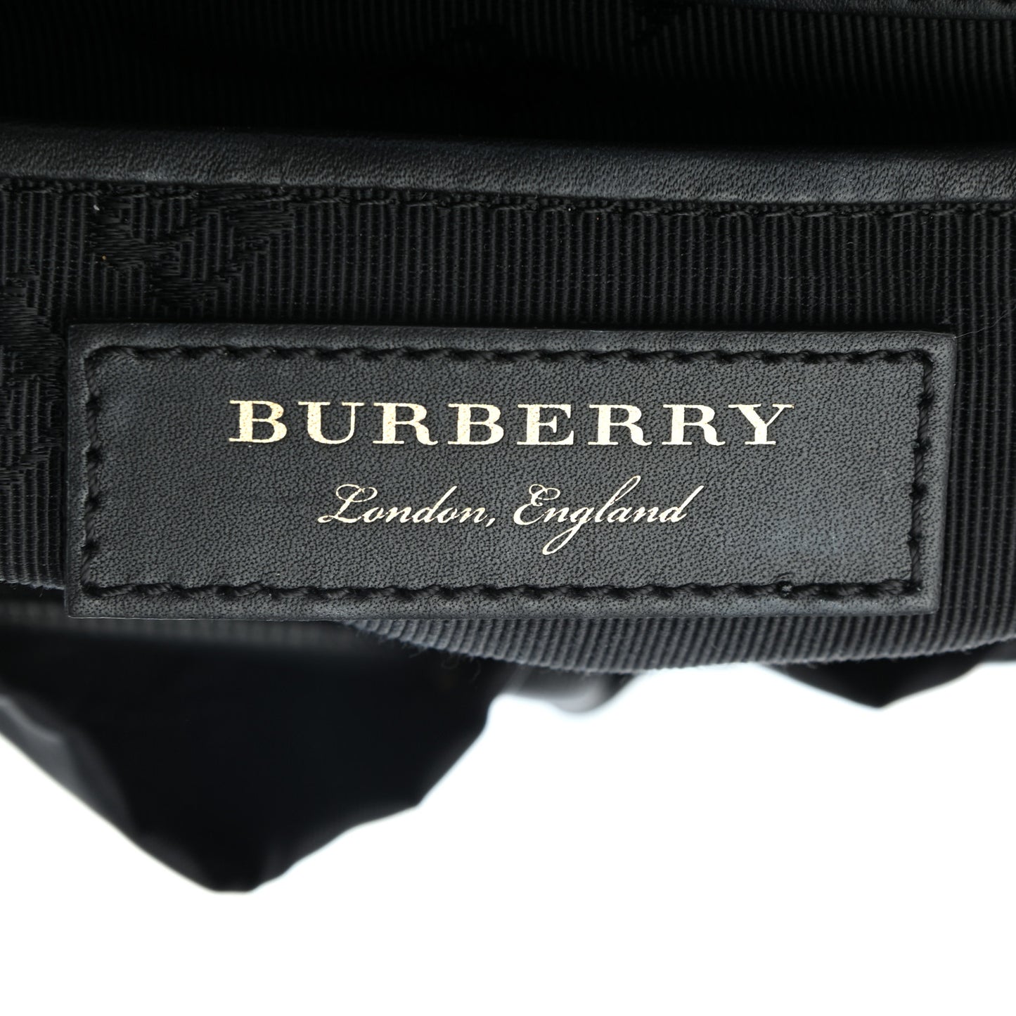 Nylon Large Rucksack Backpack Black