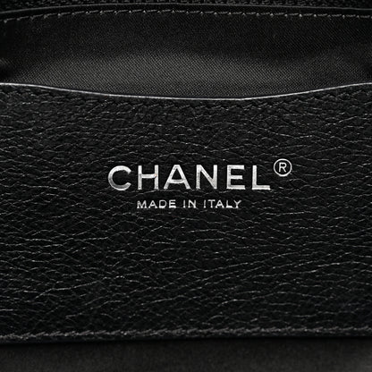 Chanel Glazed Calfskin Large On The Road Tote Black 7 of 11