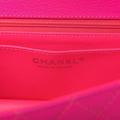 Chanel Goatskin Quilted 2.55 Reissue Mini Flap Fluorescent Pink 9 of 12