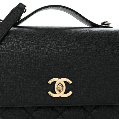 Chanel Caviar Quilted Medium Business Affinity Flap Black 8 of 14