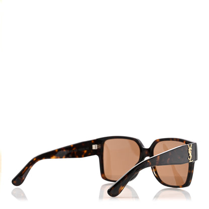 Saint Laurent Acetate Square SLM9N 003 Sunglasses Tortoise 4 of 7